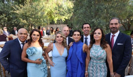  Isaac Medina y Coco Vargas, Karla y Carlos Heinze, Elvira Sánchez y Manuel Espinosa, Elsa Tamez y Luis Mahbub.
