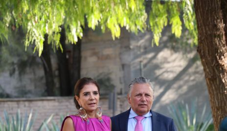  Claudia de los Santos y Mauricio Autrique.