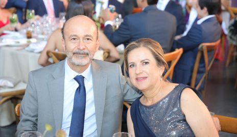  Ricardo Estrada y Marlú Mendizábal.
