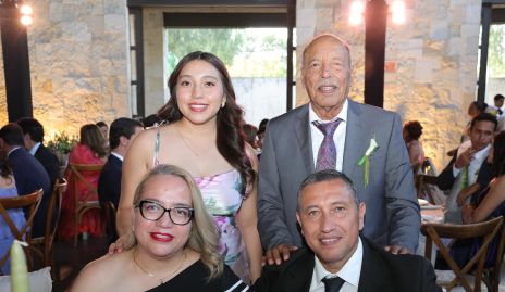 Marid Borunda, Carlos Tarín, Mónica Tarín y Taceo Borunda.