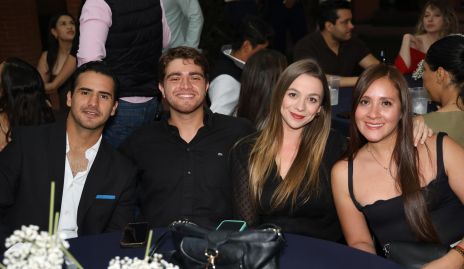  Héctor Aranda, Juan Carlos Loredo, Anais Hend y Leslie García.