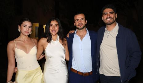  Amy Belén, Mariana Almendárez, Arturo Aranda y Fernando Rodríguez.