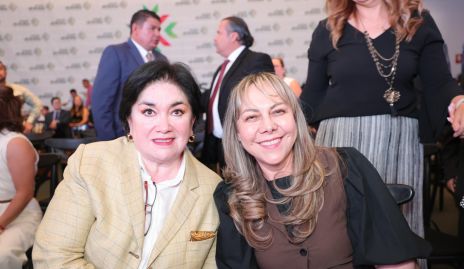  María Eugenia Reyna y Sara Rocha.