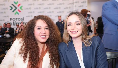  María Olvido Rodríguez y Valeria García.