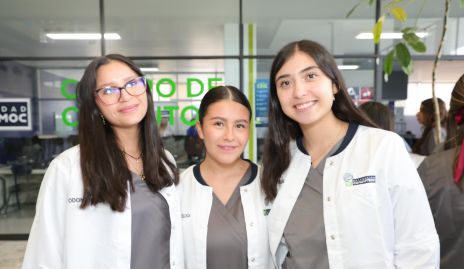  Romina Alfaro, Natalia Flores y Caro Alba.