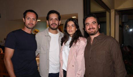  Santiago Gutiérrez, Rogelio Pérez, Ana Lucia Díaz Infante y Julio Galindo.