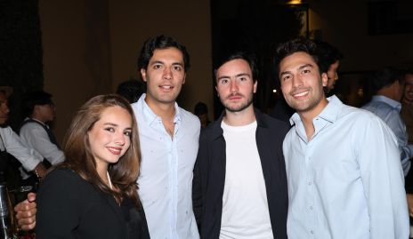  Andrea Barrón, Andrés Quintero, Mateo Guerra y Rafa Villanueva.