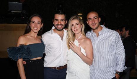  Valeria Rangel, Rodrigo Pérez, Macarena Anaya y Alejandro Villalobos.