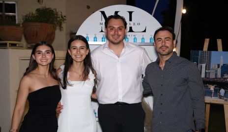  Valeria Meza, Marlú Estrada, Leonardo Gordoa y José Luis Schekaibán.