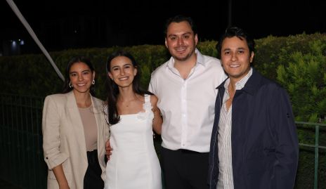  Ivana Arellano, Marlú Estrada, Leonardo Gordoa y Mauricio Díaz de León.