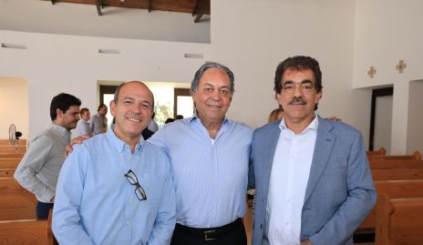  Roberto, Carlos y Gabriel.