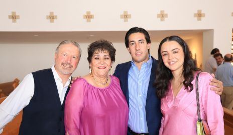  Jaime Alvarado, Patricia Torres, Rubén Torres y Montse Bedolla.