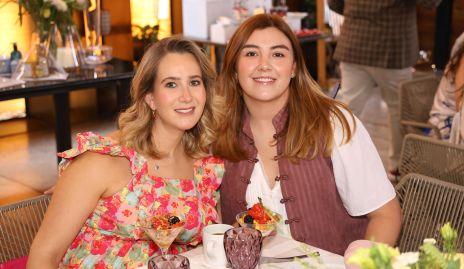  Lucía Martín y Ana Gaby Motilla.