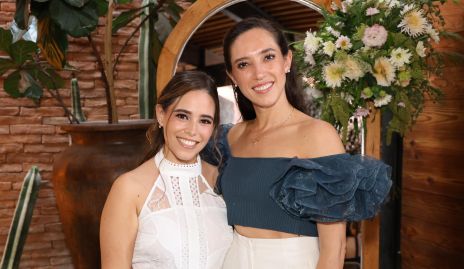  Ingrid de Luna y Valeria Rangel.