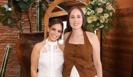  Ingrid de Luna y Anita Munguía.