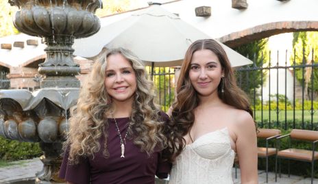  Gabriela Serment con su nuera Daniela Jaimes.