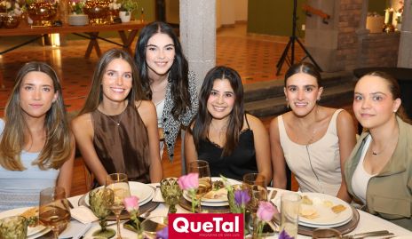  Camila Hernández, Ana Victoria de la Rosa, Úrsula Werge, Gaby Fonseca, Regina Hinojosa y Paula Gómez.