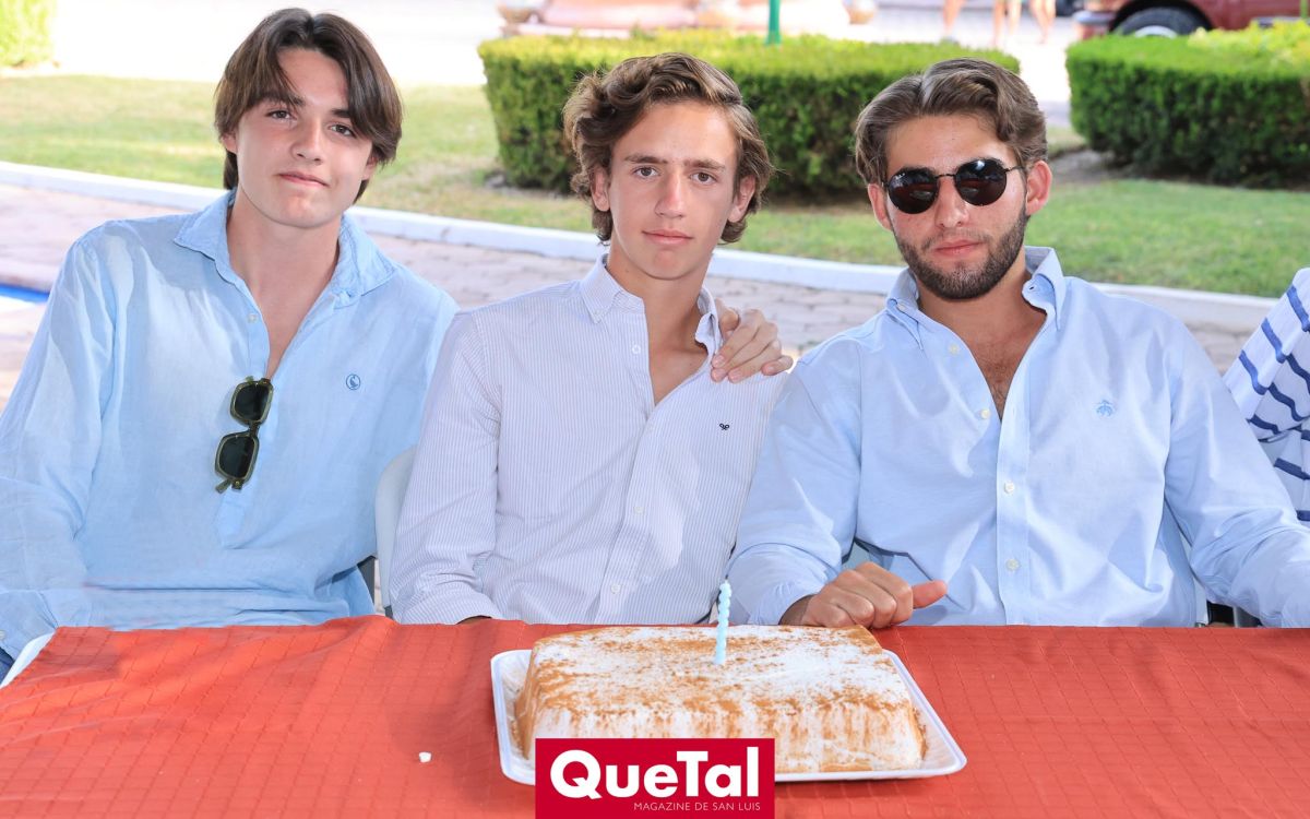 CUMPLEA&Ntilde;OS DE PAULO ABAROA, DIEGO TORRES Y DIEGO CARRERAS