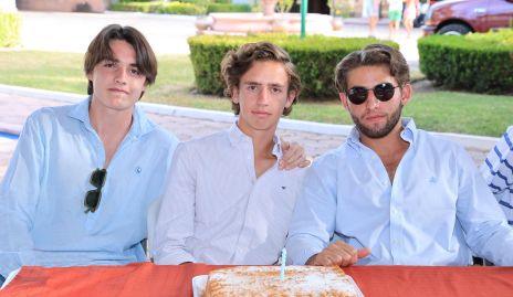  Paulo Abaroa, Diego Torres y Diego Carreras.