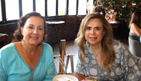  Susana Salgado y  Pilar Díaz de León.