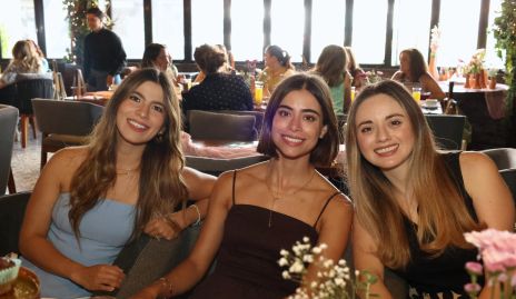  Ana Sofía Muñiz, Susana De Luna y Michelle Ramos.