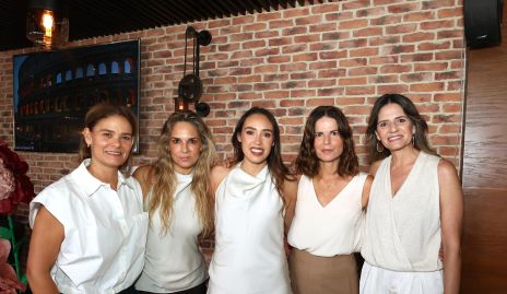  Marcela Benavente, Marijó Pedrero, Paola Ascanio, Paulina Zermeño y Rosy Rodríguez.