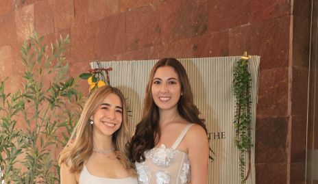  Estefi Leija y Daniela Jaimes.