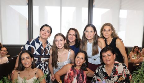  Elsa Lozano, Daniela Jaimes, Alma Goldaracena, Brenda Gómez, Olga Suárez, Came Stevens, Ceci Sánchez y Adriana Guevara.