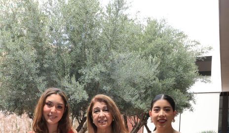  María José Sandoval, María Clara Ramírez y Valeria Sandoval.