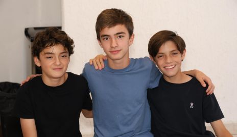  Pato Castro, Alejandro González y José Pablo Toranzo.