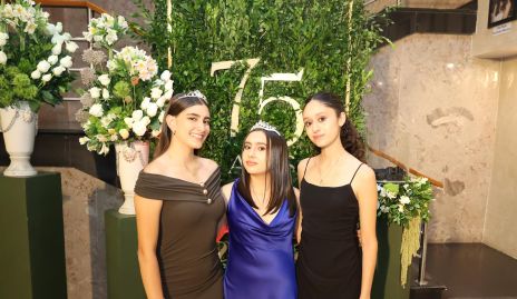  Silvana Uresti, Paulina Garza y Fernanda Espinosa.