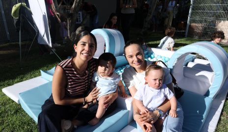  Adriana Estrada y Sebastián, Nabil Sáenz y Pablo.