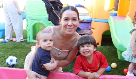  Michelle Cano, Álvaro y Nicolás Gómez.