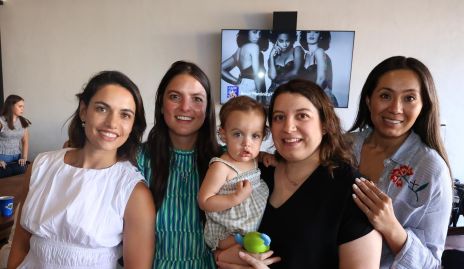 Marcela Díaz Infante, Gaby González, Rafaela, Cecilia Cervera y Olivia Cosío.
