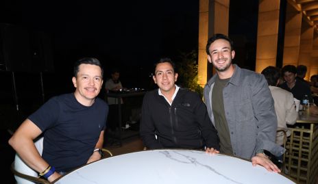  Daniel Uribe, Paco Ávila y Alex Romero.