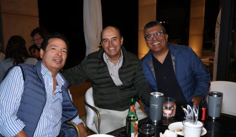  Héctor Hernández, Fernando Pérez y Carlos Ibarra.