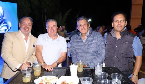 Daniel Carreras, Miguel Bárcena, Pablo Madrid y Charly Rangel.