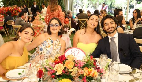  Alejandra Roqueñi, María Roqueñi, Ilse Pechir y Gabriel Roqueñi.