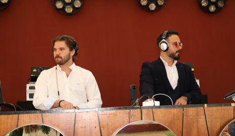  DJ Juan Pablo Solana y Frenkie Gutiérrez.