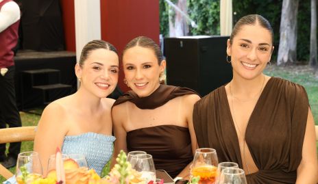  Daniela Martínez, Begoña Lujambio y Amar Ortega.