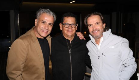  José Juan Castanedo, Checo Quibrera y Roberto Mercado.