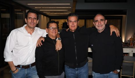  Javier Fernández, Checo Quibrera, Wicho Fernández y Juan Carlos Abaroa.
