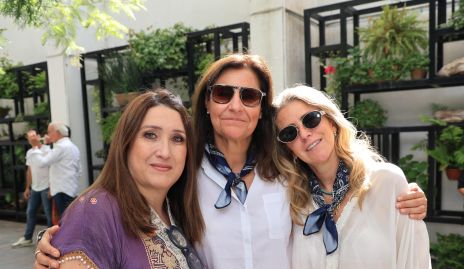  Marie Díaz Infante, Fátima Pinhao y Car Lebrija.