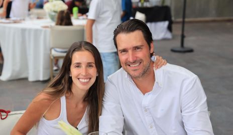  Ana Paula López y Juan Carlos Olavarri.