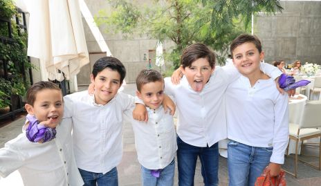  Bernardo, Santiago, Lorenzo, Gerónimo y Ricardo.