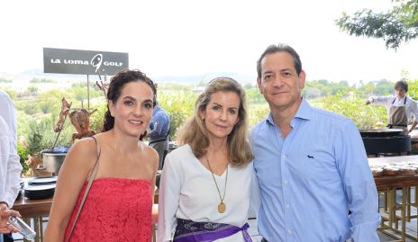  Antonieta Romo, Cecilia López y Javier Medina.