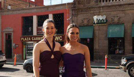  Paola Celis y Esperanza Aguilar.