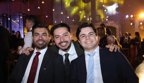  Mauricio, José Luis Rivera y José Barbosa.