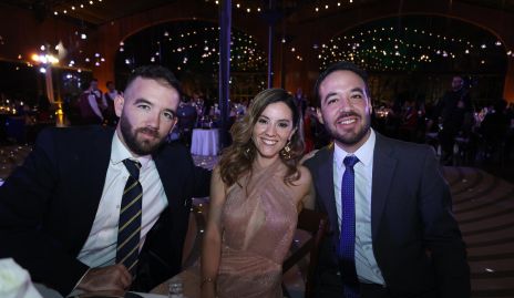  Enrique Anaya, Paulina Garza y Andrés Anaya.