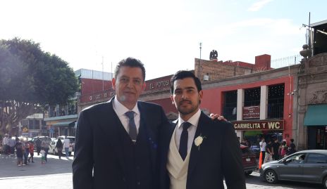  Tirso González con su hijo Tirso.